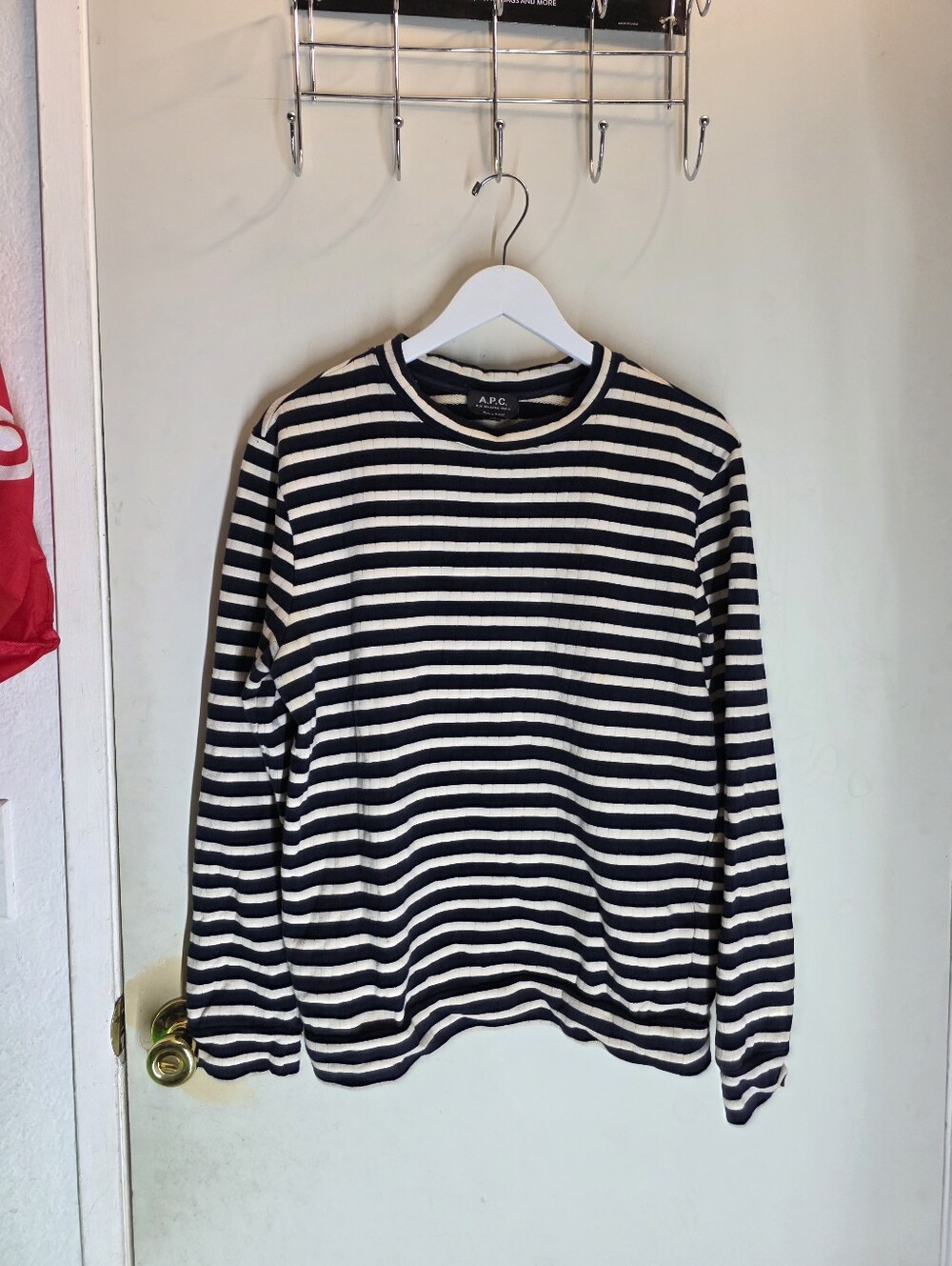 A.P.C Women's Rue Madame Paris Crewneck Sweater